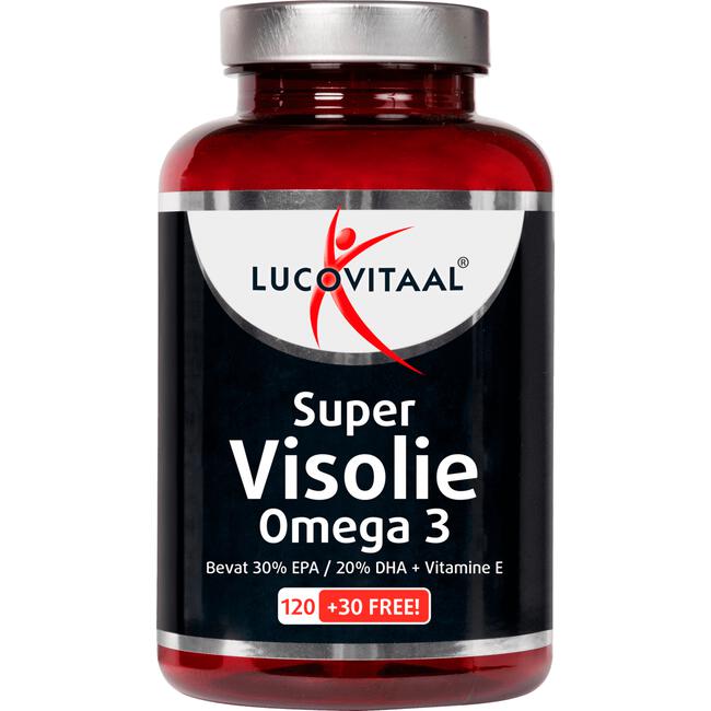 Lucovitaal Super Visolie Omega 3 Capsules