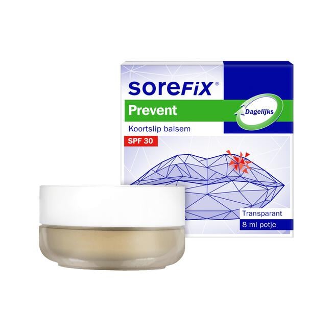 SoreFix Prevent Op Zink Gebaseerde Koortslip Balsem 8 ML