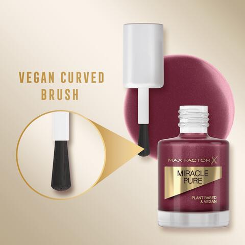 Max Factor Miracle Pure Vegan Nagellak 373 Regal Garnet
