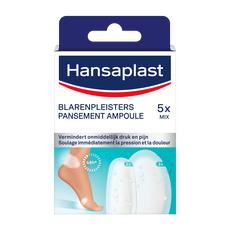 Hansaplast Blarenpleisters Mix Pack 5 stuks