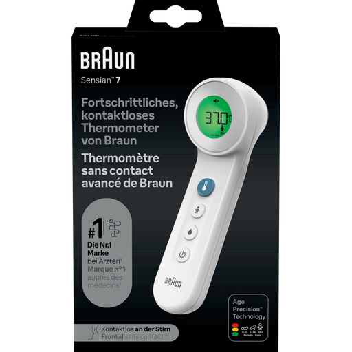 Braun Contactloos + Voorhoofdthermometer Age Precision BNT400
