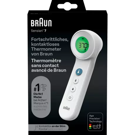 Braun Contactloos + Voorhoofdthermometer Age Precision BNT400
