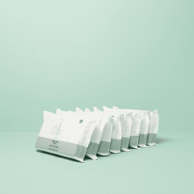 Naïf Plasticvrije Billendoekjes voor Baby & Kids 16 packs