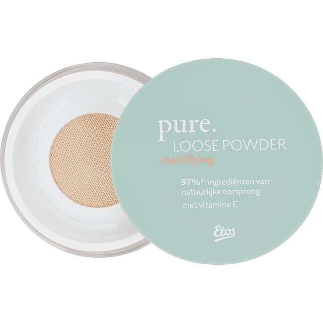 Etos Pure Loose Powder Mattifying 030 Warm Sand