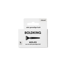 Boldking Mesjes Zeer Gevoelige Huid 4 stuks