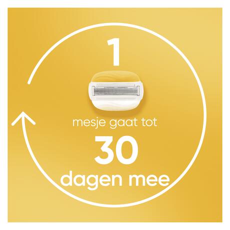 Gillette Venus Comfortglide Luipaard Navulmesjes - 3 Stuks