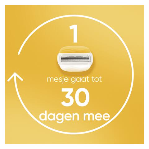 Gillette Venus Comfortglide Luipaard Navulmesjes - 3 Stuks