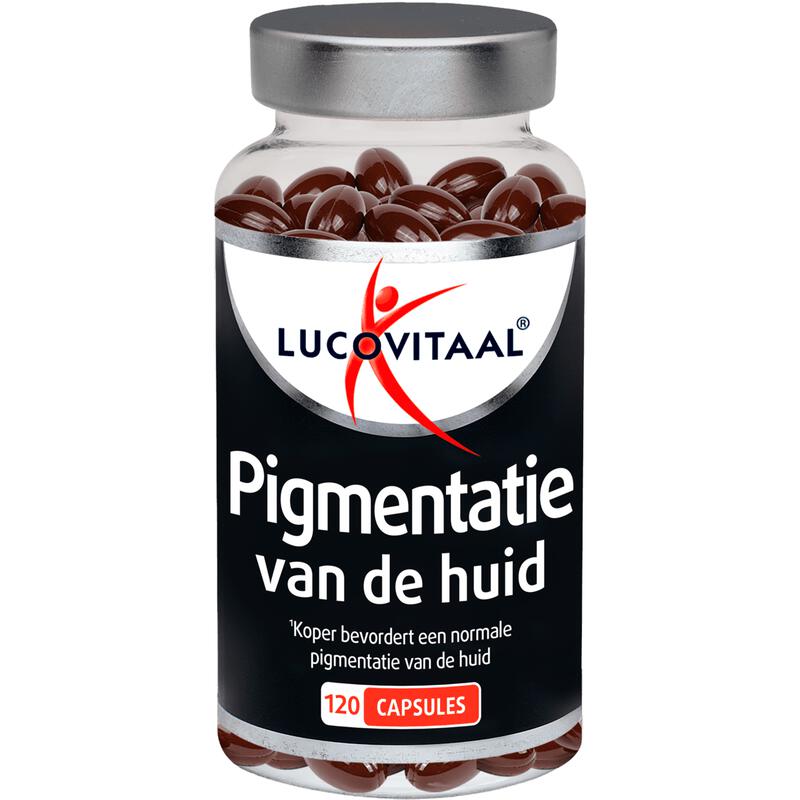 Lucovitaal Pigmentatie van de Huid Capsules 120 stuks