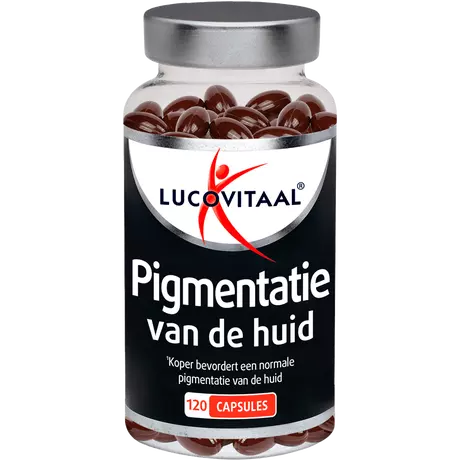 Lucovitaal Pigmentatie van de Huid Capsules 120 stuks
