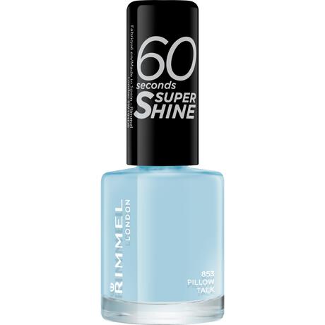 Rimmel London 60 Seconds Supershine Nagellak - Lichtblauw - 853 Pillow Talk