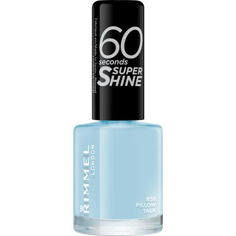 Rimmel London 60 Seconds Supershine Nagellak - Lichtblauw - 853 Pillow Talk
