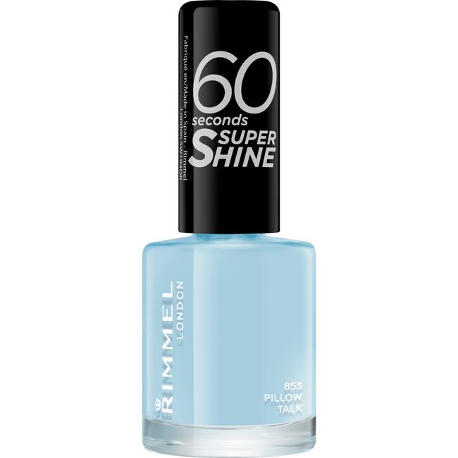 Rimmel London 60 Seconds Supershine Nagellak - Lichtbaluw - 853 Pillow Talk