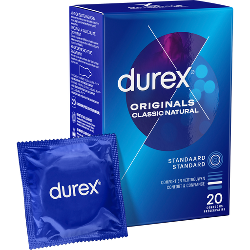 Durex Originals Classic Natural Condooms 20 stuks