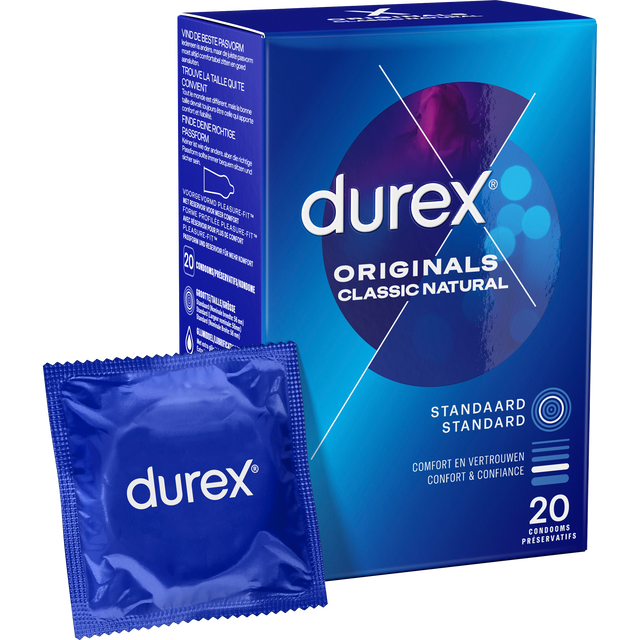 Durex Originals Classic Natural Condooms 20 stuks