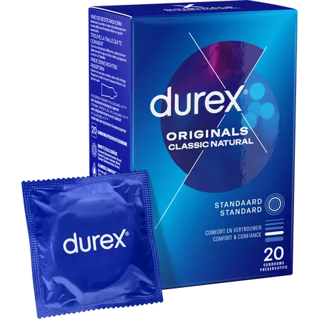 Durex Originals Classic Natural Condooms 20 stuks