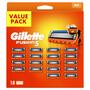 Gillette Fusion5 Navulmesjes Grootverpakking 18 Stuks