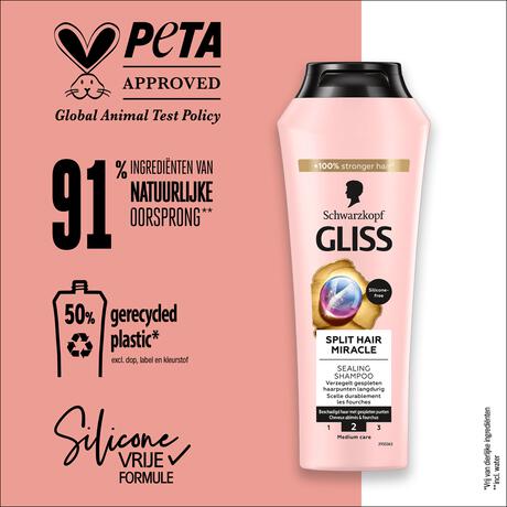 Gliss Split Hair Miracle Shampoo 250ml