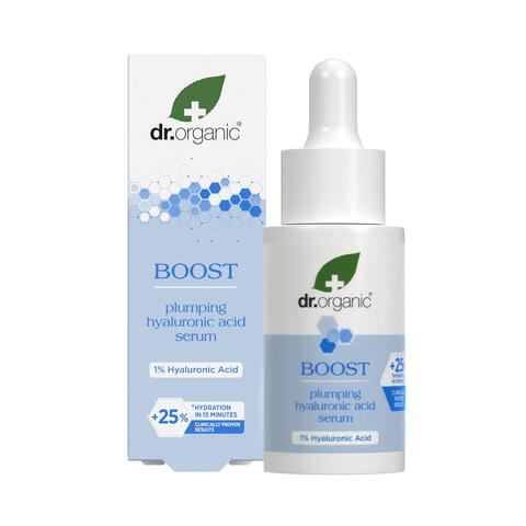 Dr Organic Boost Plumping Hyaluronic Acid Serum 30 Ml