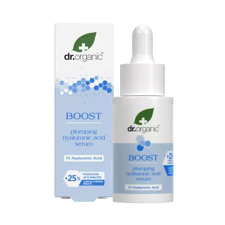 Dr Organic Boost Plumping Hyaluronic Acid Serum 30 Ml