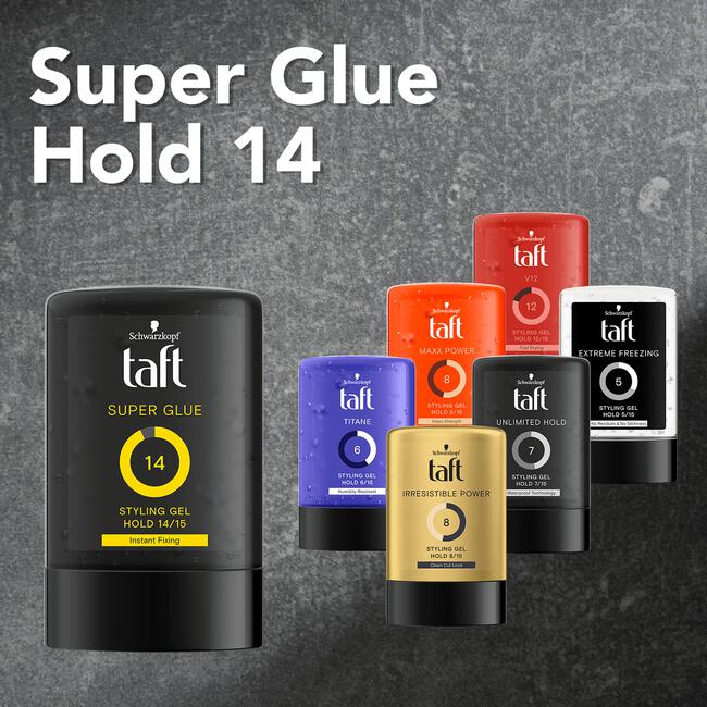 Taft Styling Gel Super Glue Gel 300 ML