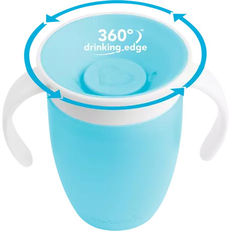 Munchkin Miracle 360° Trainer Anti-Lek Drinkbeker Blauw