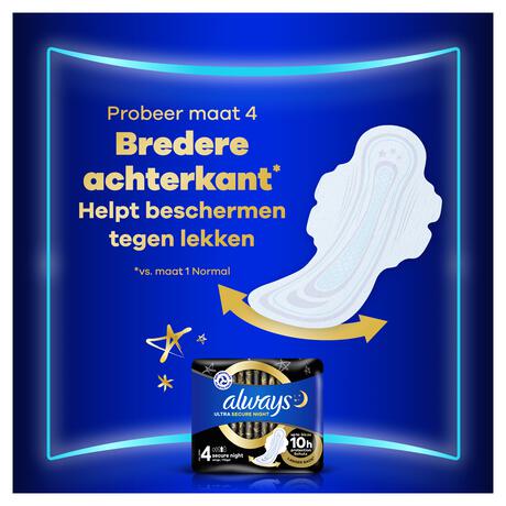 Always Maandverband Ultra Normal Plus Wings Giga Pack 38 stuks