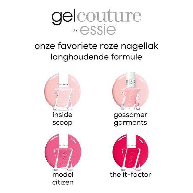 essie Gel Couture Nagellak Roze The It-Factor 13,5 ML