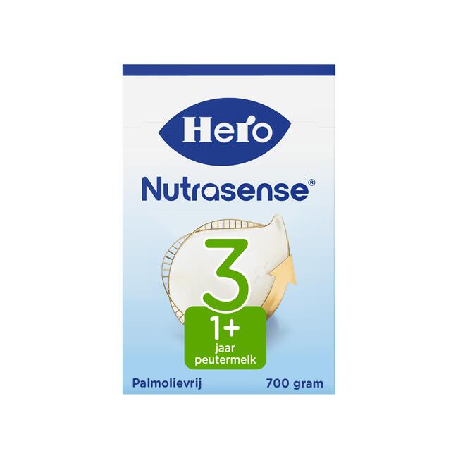 Hero Nutrasense Classic Peutermelk 3  (1+jr) met melkvet 700 GR