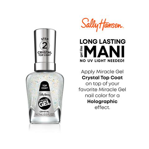Sally Hansen Miracle Gel Nagellak 105 Crystal Top Coat