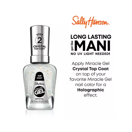 Sally Hansen Miracle Gel Nagellak 105 Crystal Top Coat