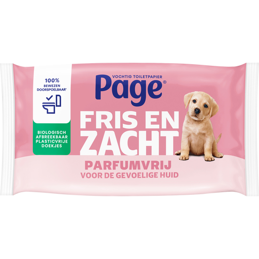 Page Fris & Zacht Vochtig Toiletpapier