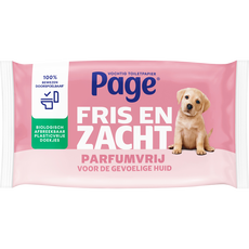 Page Vochtig Toiletpapier - Sensitive