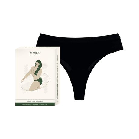 Snuggs period underwear Active highrise light black M