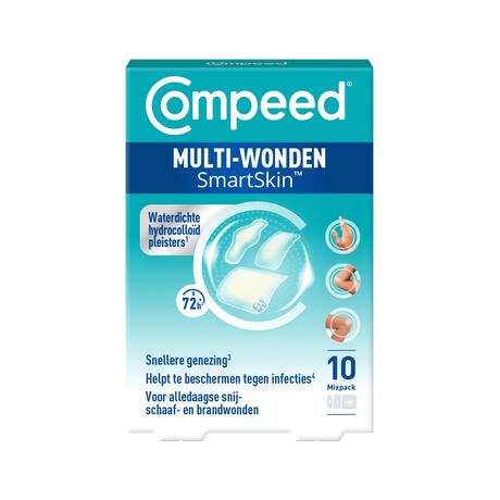 Compeed Smartskin Multiwond Mixpack 10 stuks