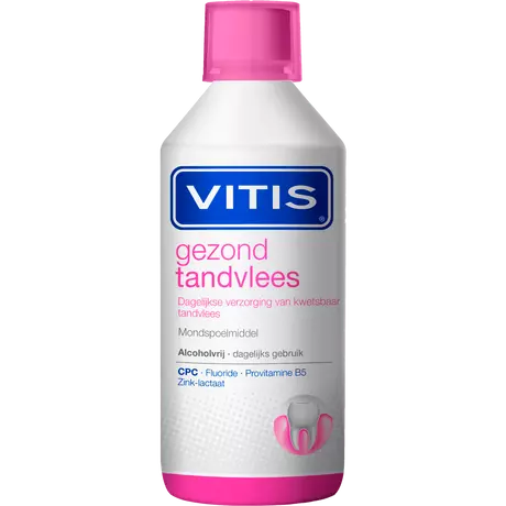 VITIS Gezond Tandvlees Mondspoeling 500 ML