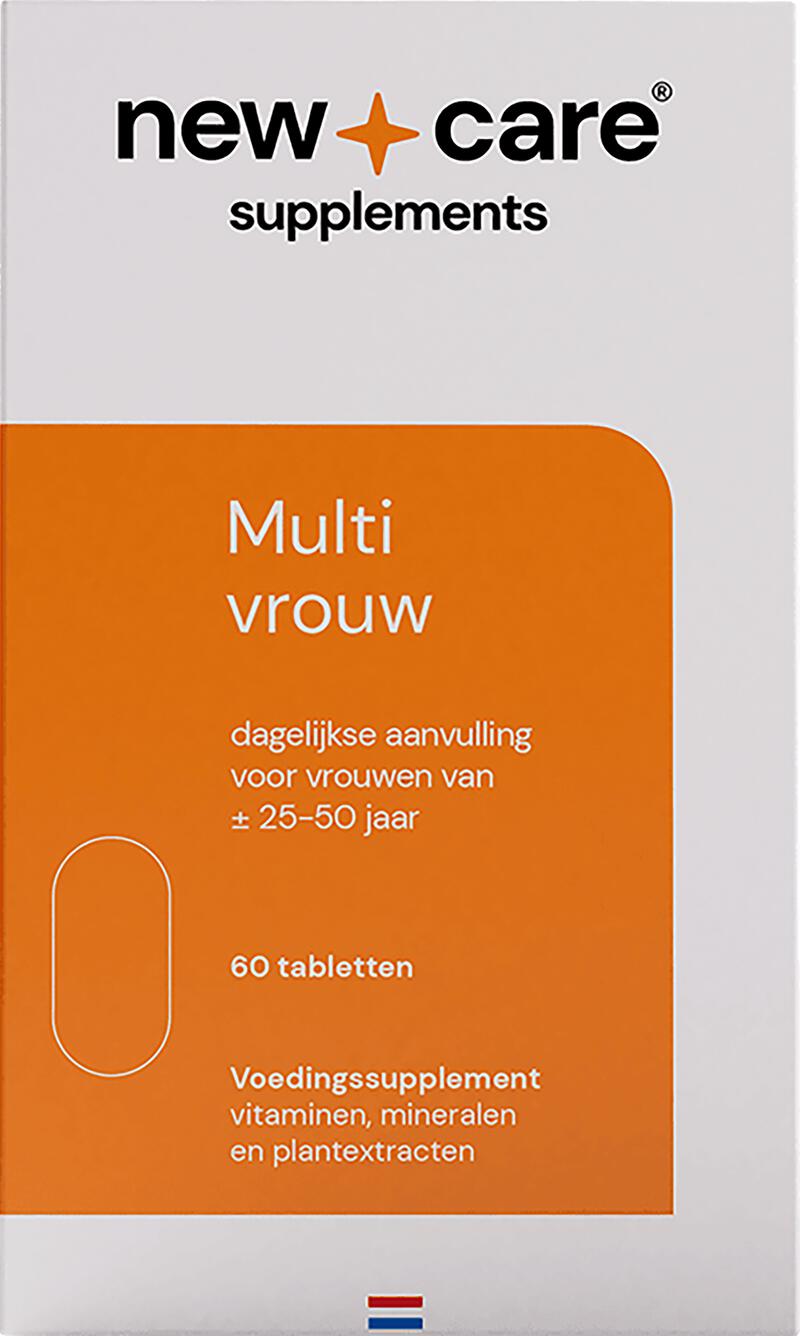 New Care Multi Vrouw Dagelijkse Aanvulling Tabletten 60 stuks