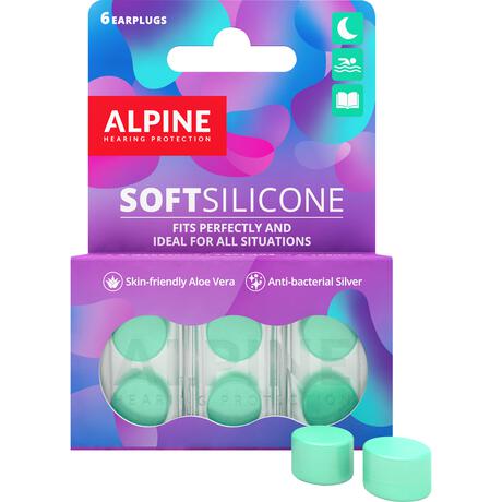 Alpine Silicone Oordoppen Voor Slapen en Zwemmen 3 paar