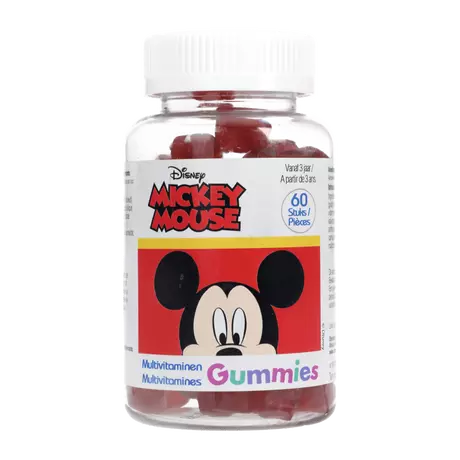 Disney Mickey Mouse Multivitaminen Gummies 60 stuks