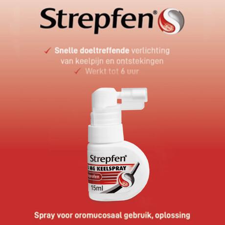 Strepfen 8,75 mg Keelspray 15 ml