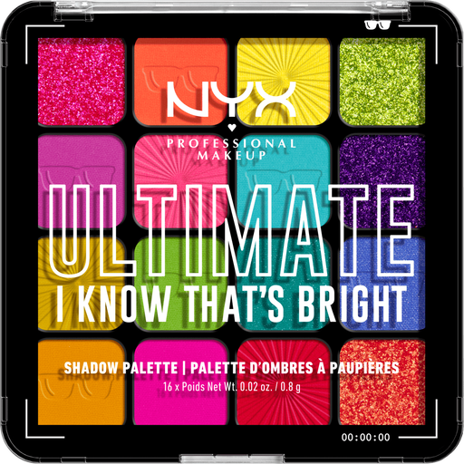 NYX Professional Makeup Ultimate Shad Pal 16-Pan I Know That'S Bright