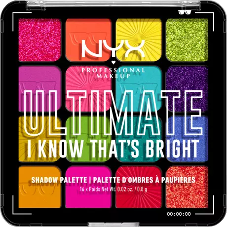NYX Professional Makeup Ultimate Shad Pal 16-Pan I Know That'S Bright