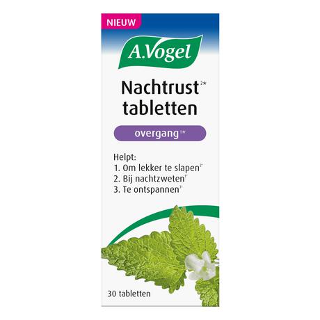 A.Vogel Nachtrust2* Tabletten Overgang1* 30 stuks