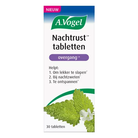 Nachtrust Overgang Tabletten 30 stuks