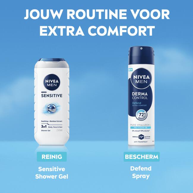 NIVEA MEN Derma Control Defend Deodorant Spray 150 ML