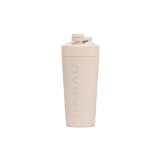 Cabau Bloom Shakebeker Staal - Beige 700ML