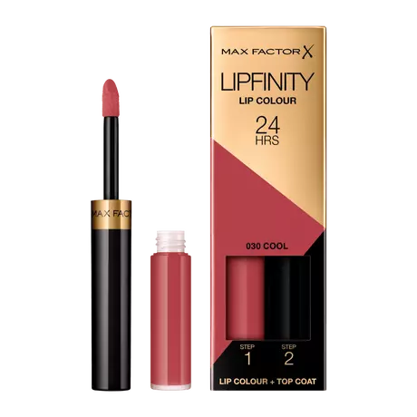 Max Factor Lipfinity Lip Colour 2-Step Long Lasting Lipstick 030 Cool