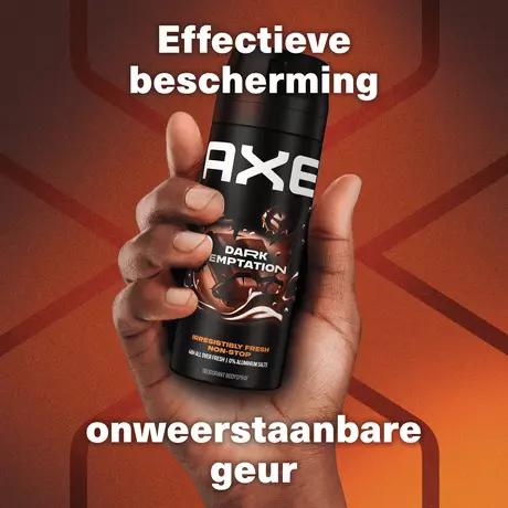 AXE Giftset Dark Temptation Toilettas 250ml + 150ml