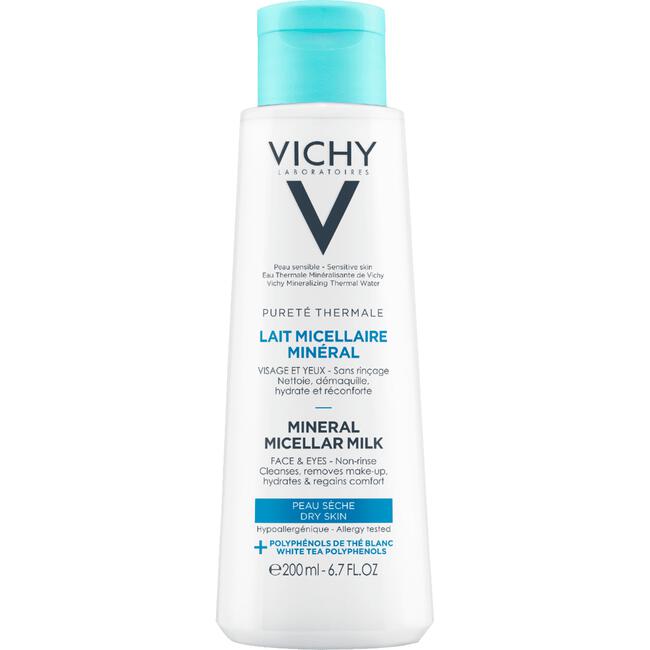 Vichy Pureté Thermale Micellaire Reinigingsmelk Droge Huid 200 ML