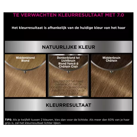Garnier Olia Permanente Haarverf 7.0 Blond