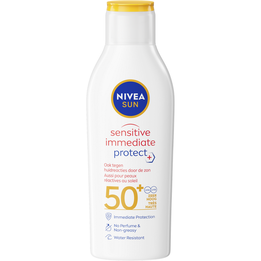 NIVEA SUN Sensitive Immediate Protect Zonnemelk SPF 50+ 200 ML